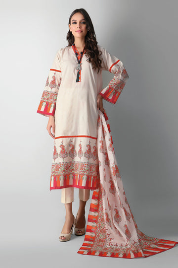 A210510 Beige Khaadi Autumn Collection 2021